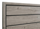 Valen Wood Full Panel Bed Light Taupe - Home & Sleep Outlet