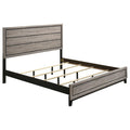 Home & Sleep Outlet - Watson Wood Eastern King Panel Bed Light Taupe