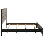 Home & Sleep Outlet - Watson Wood Eastern King Panel Bed Light Taupe