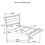 Home & Sleep Outlet - Watson Four-piece Queen Bedroom Set Light Taupe