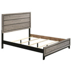 Home & Sleep Outlet - Watson Wood Queen Panel Bed Light Taupe