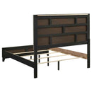Valen Wood Queen Panel Bed Light Taupe - Home & Sleep Outlet