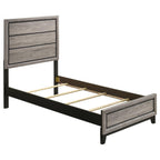 Home & Sleep Outlet - Watson Four-piece Twin Bedroom Set Light Taupe