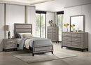 Valen Five-piece Twin Bedroom Set Light Taupe