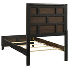 Home & Sleep Outlet - Watson Wood Twin Panel Bed Light Taupe