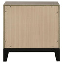 Valen 2-drawer Nightstand Bedside Table Light Taupe