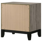Home & Sleep Outlet - Watson 2-drawer Nightstand Bedside Table Light Taupe