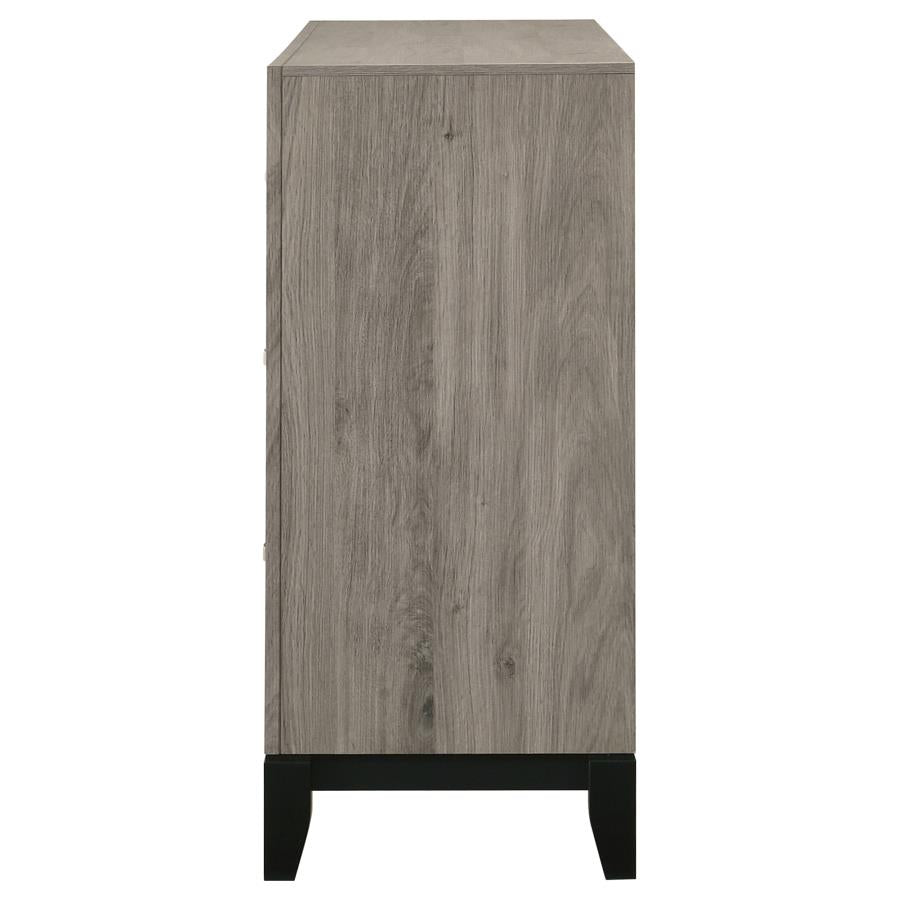 Home & Sleep Outlet - Watson 6-drawer Bedroom Dresser Cabinet Light Taupe
