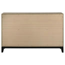 Valen 6-drawer Bedroom Dresser Cabinet Light Taupe