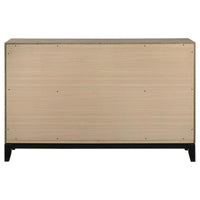 Valen 6-drawer Bedroom Dresser Cabinet Light Taupe