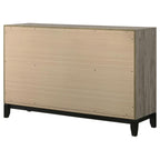 Home & Sleep Outlet - Watson 6-drawer Bedroom Dresser Cabinet Light Taupe