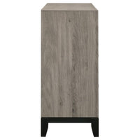 Valen 6-drawer Bedroom Dresser Cabinet Light Taupe