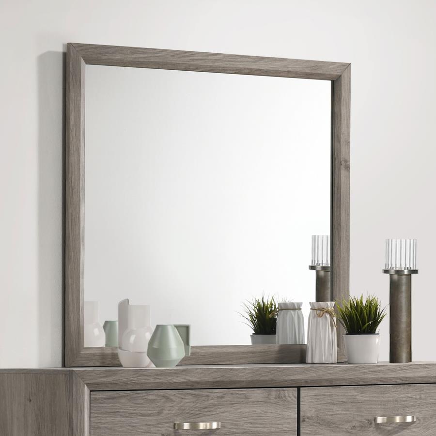 Home & Sleep Outlet - Watson Dresser Mirror Light Taupe