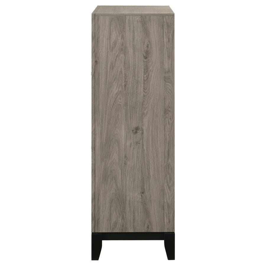 Home & Sleep Outlet - Watson 5-drawer Bedroom Chest of Drawers Light Taupe