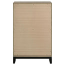 Valen 5-drawer Bedroom Chest of Drawers Light Taupe