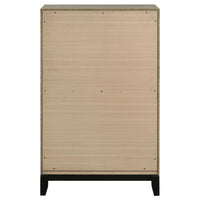 Valen 5-drawer Bedroom Chest of Drawers Light Taupe