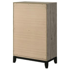 Home & Sleep Outlet - Watson 5-drawer Bedroom Chest of Drawers Light Taupe