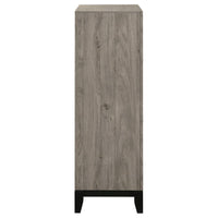 Valen 5-drawer Bedroom Chest of Drawers Light Taupe