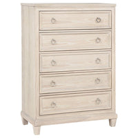 Pembroke 5-piece Eastern King Bedroom Set Washed Oak