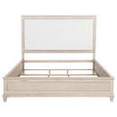 Pembroke 66-inch Eastern King Panel Bed Washed Oak