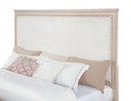 Home & Sleep Outlet - Pembroke 66-inch Eastern King Panel Bed Washed Oak