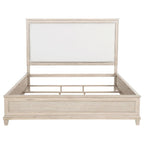 Home & Sleep Outlet - Pembroke 66-inch California King Panel Bed Washed Oak