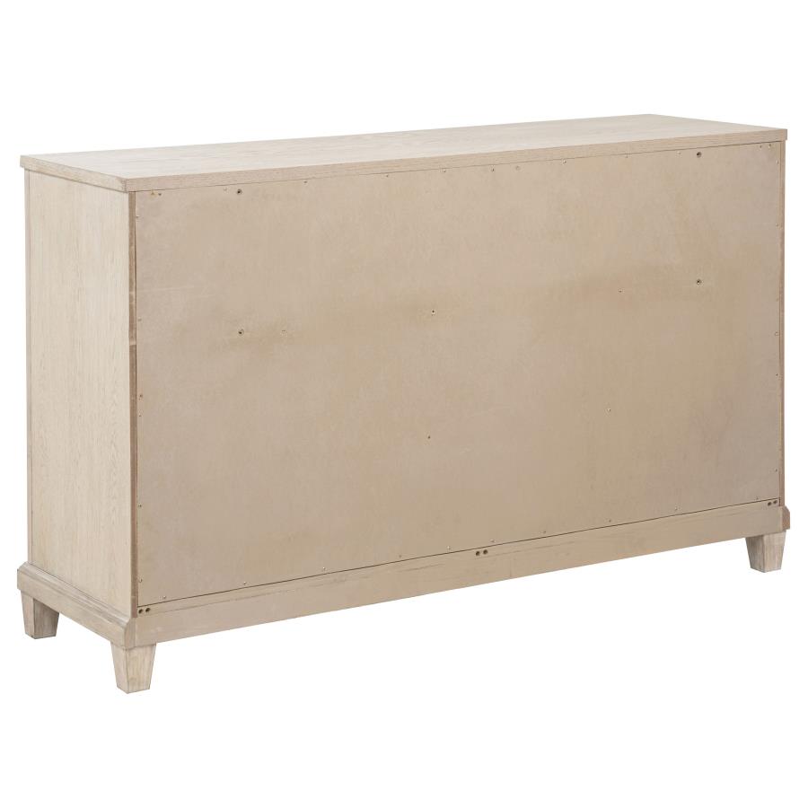 Pembroke 4-piece Queen Bedroom Set Washed Oak