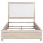 Home & Sleep Outlet - Pembroke 66-inch Queen Panel Bed Washed Oak