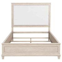 Pembroke 66-inch Queen Panel Bed Washed Oak