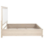 Home & Sleep Outlet - Pembroke 66-inch Queen Panel Bed Washed Oak