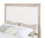 Home & Sleep Outlet - Pembroke 66-inch Queen Panel Bed Washed Oak