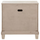 Pembroke 2-drawer Nightstand Bedside Table Washed Oak