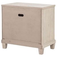 Pembroke 2-drawer Nightstand Bedside Table Washed Oak