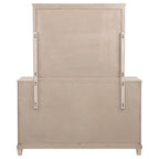 Home & Sleep Outlet - Pembroke 6-drawer Bedroom Dresser with Mirror Washed Oak