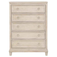 Pembroke 5-drawer Chest of Drawers Washed Oak