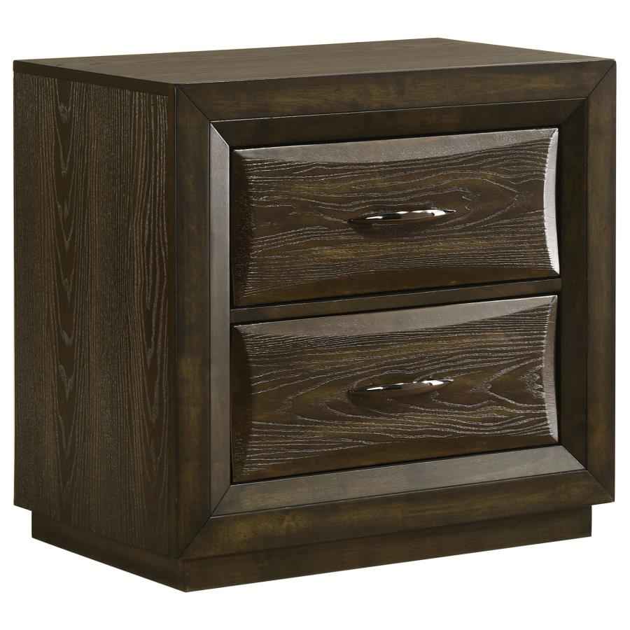 Atlas 5-piece Eastern King Bedroom Set Dark Oak