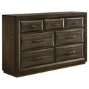 Atlas 5-piece Eastern King Bedroom Set Dark Oak