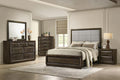 Atlas 5-piece California King Bedroom Set Dark Oak