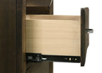 Home & Sleep Outlet - Atlas 2-drawer Bedroom Nightstand Bedside Table Dark Oak