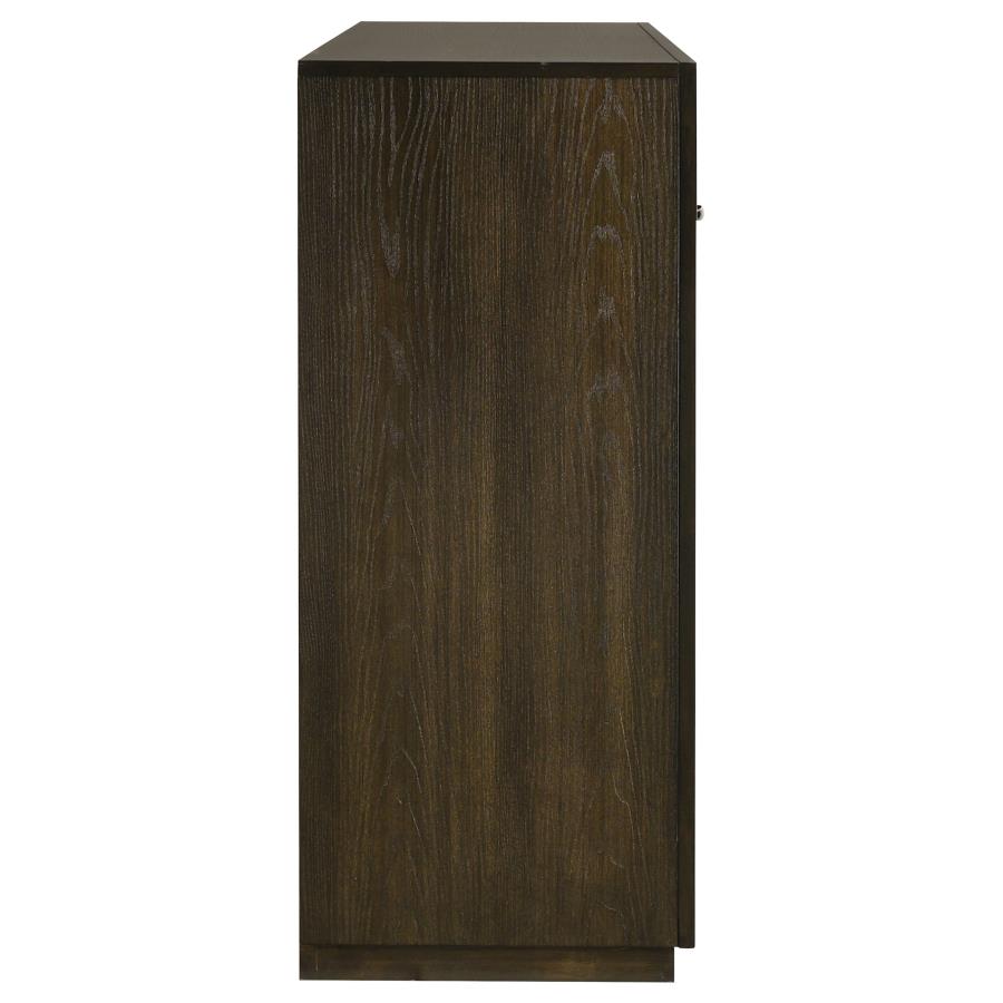 Home & Sleep Outlet - Atlas 7-drawer Bedroom Dresser Cabinet Dark Oak