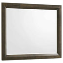 Atlas Bedroom Dresser Mirror Dark Oak