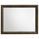 Atlas Bedroom Dresser Mirror Dark Oak