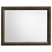 Atlas Bedroom Dresser Mirror Dark Oak
