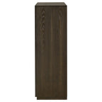 Home & Sleep Outlet - Atlas 5-drawer Bedroom Chest of Drawers Dark Oak