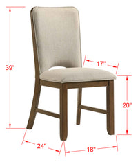 SHARI 2159-5P (6-Piece Dining Set)