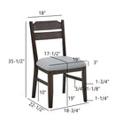 HIGGINS 2204-5P (5-Piece Dining Set)