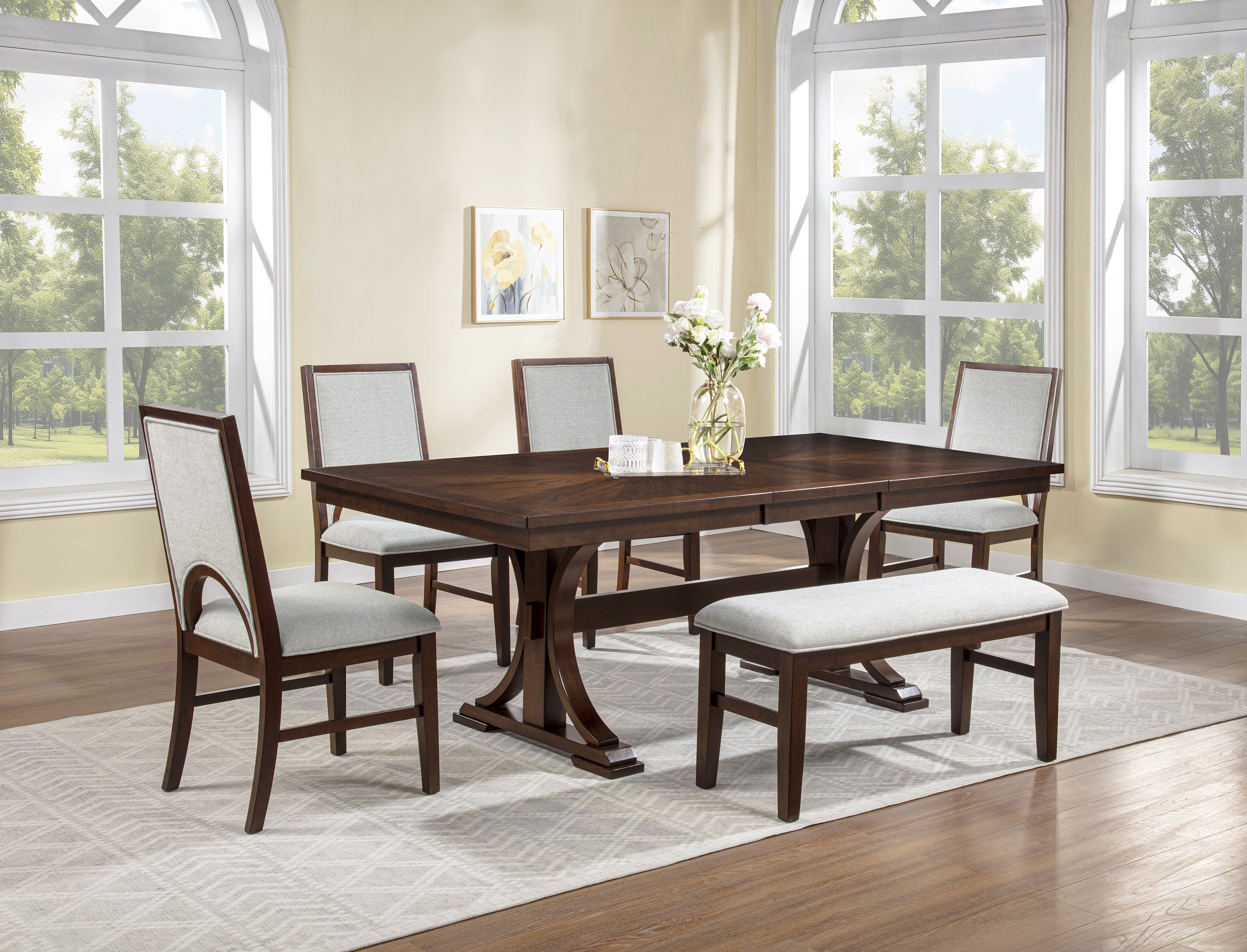 HAMIL 2210-5P (5-Piece Dining Set)