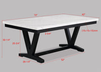 TANNER 2222WH-5P (5-Piece Dining Set)