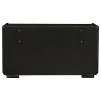 Leandro 8-drawer Bedroom Dresser Cabinet Burnished Black