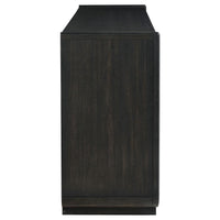 Leandro 8-drawer Bedroom Dresser Cabinet Burnished Black